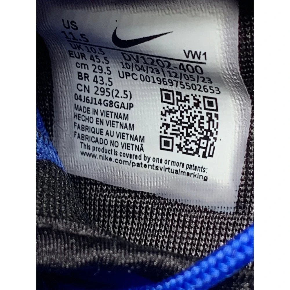Nike Roshe G Blue Golf Shoes DV1202-400 Men's Sz 11.5
